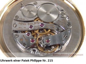 Uhrwerk einer Patek Philippe Nr. 215