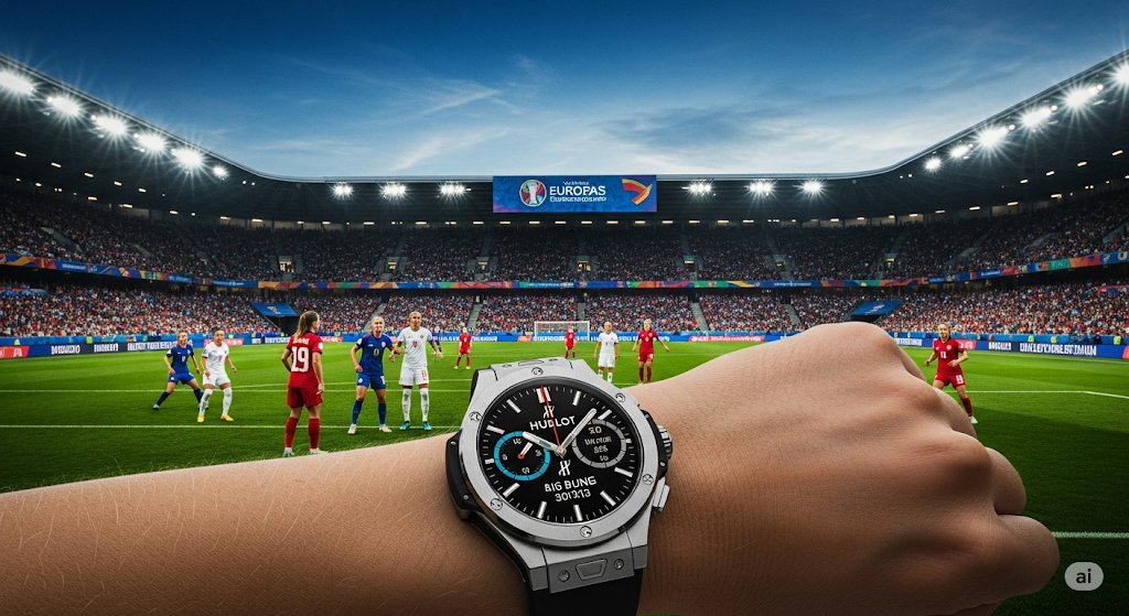 Hublot bei der Frauen EM 2025 in Schweiz