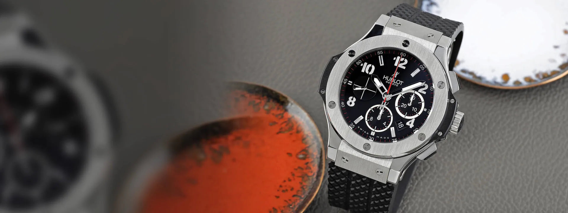 Hublot Big Bang am Kautschuk Band