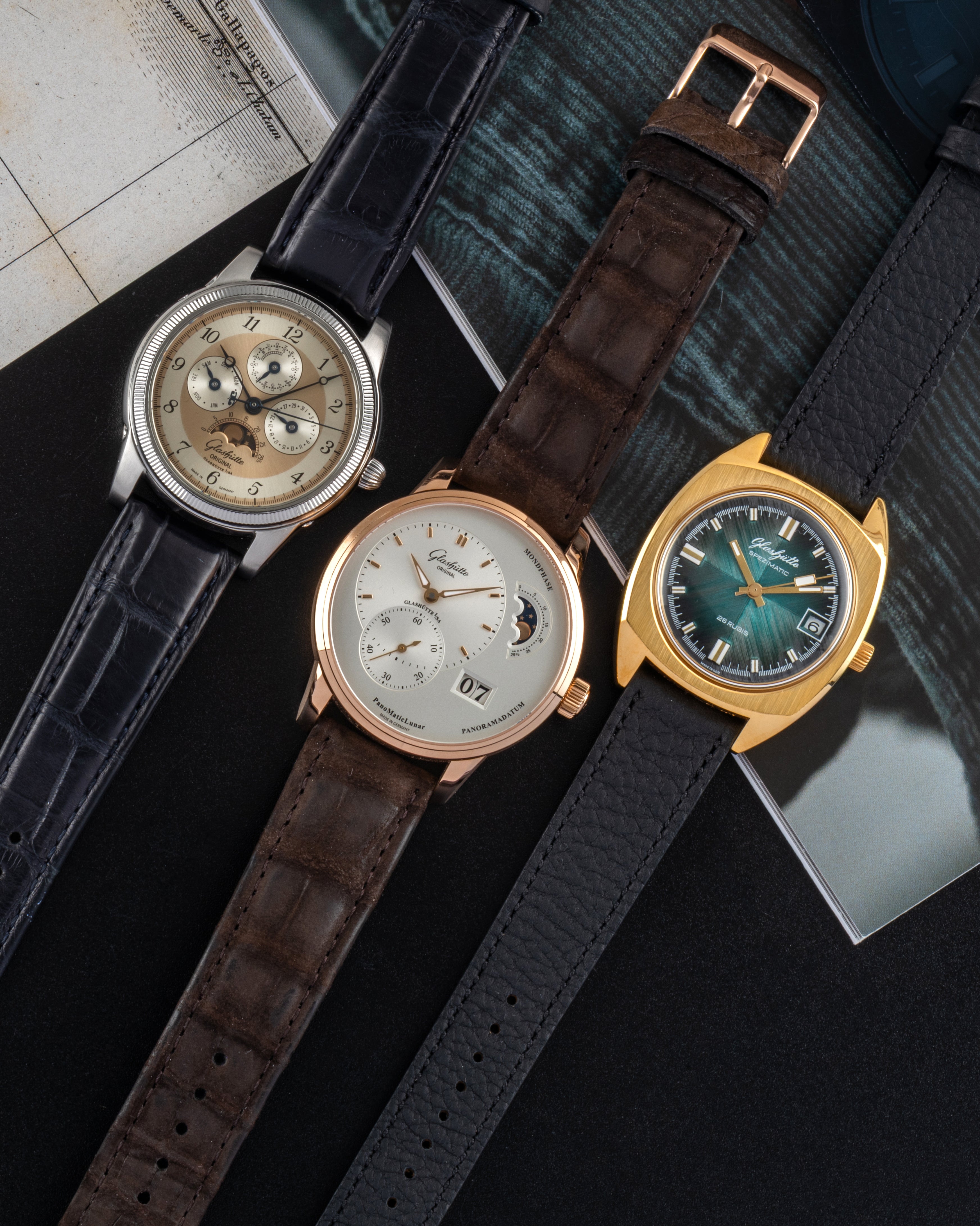 Uhren von Glashütte Original Senator Pano Spezimatic