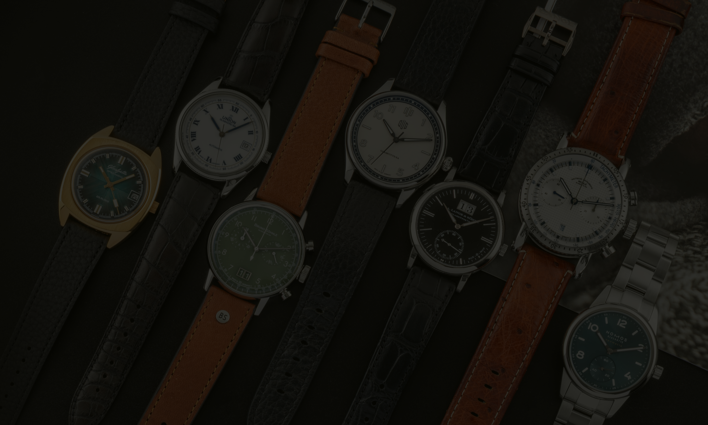 Glashuette Uhren verschiedene Modelle