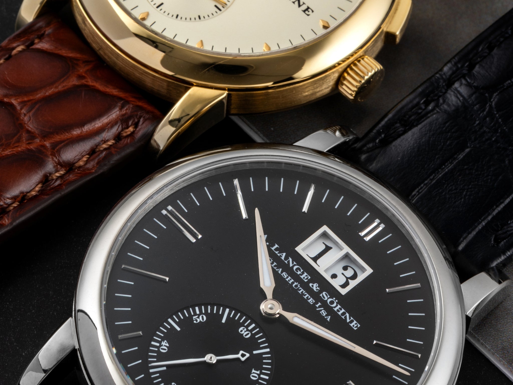 Lange Soehne Uhren Nahaufnahme Lange 1