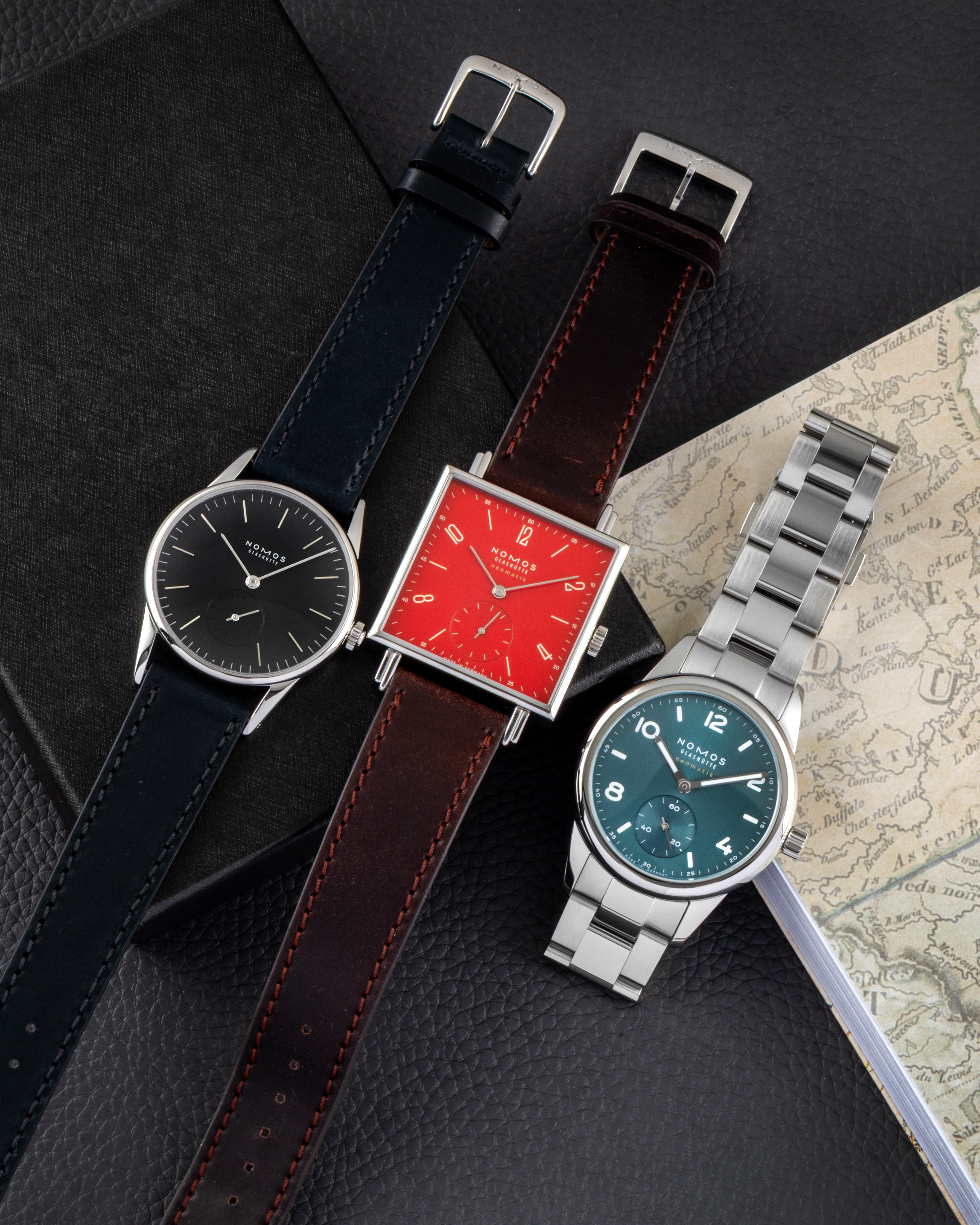 Nomos Glashuette Uhren Tetra Orion Club Sport Neomatik