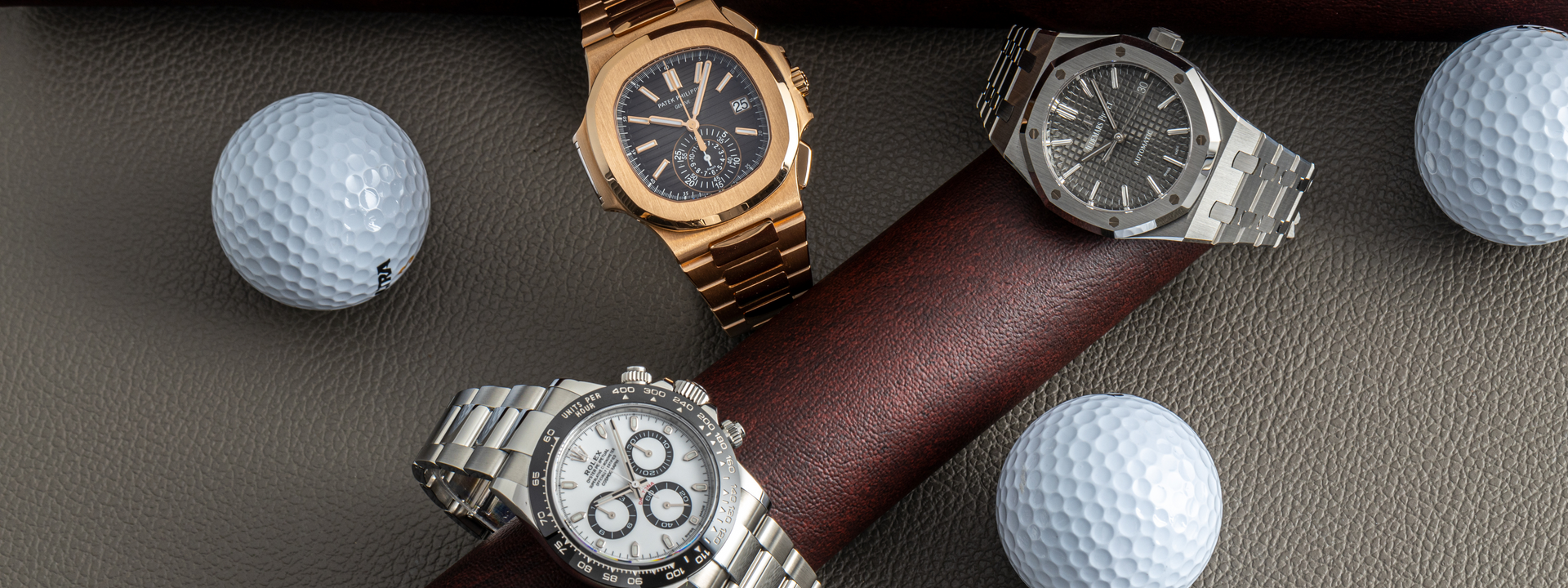 Rolex Daytona, Patek Nautilus und Audemars Piguet Royal Oak