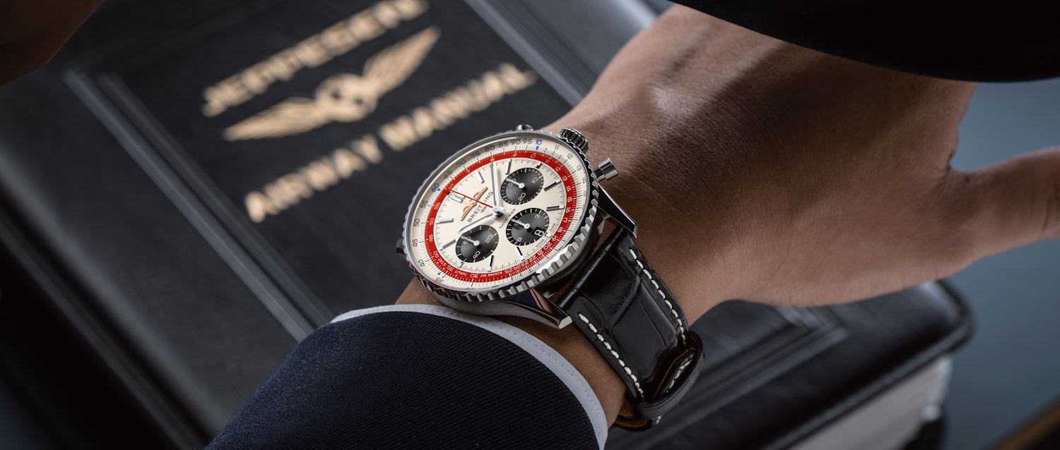 Breitling Navitimer Boeing 747 -Ref AB01383B1G1P1