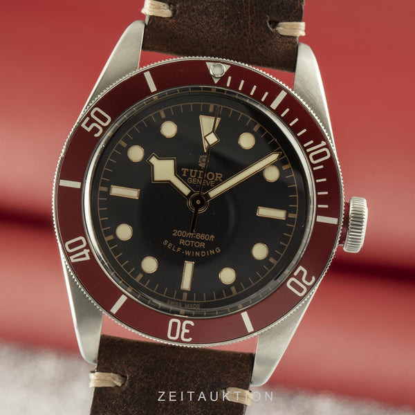 Tudor Heritage Black Bay acero automático reloj para caballeros 79220R LP: 3230EUR  [2100101]
