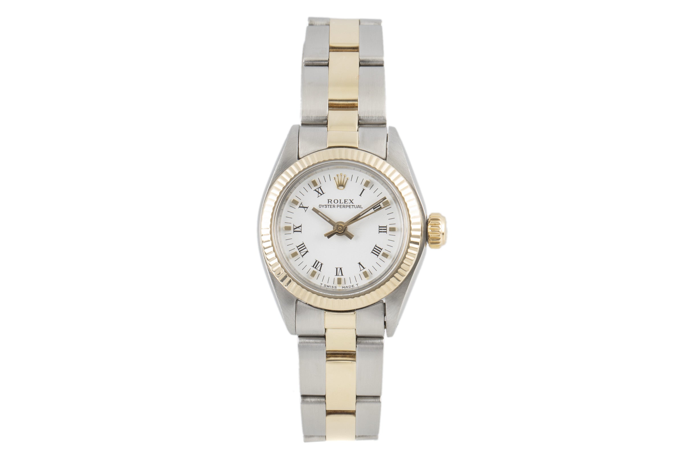 Rolex Oyster Perpetual steel / gold automatic women's watch 6719  [2100106]