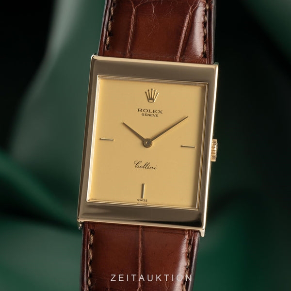 Rolex Cellini oro 18 ct carica manuale orologio da uomo 5071  [2100121]