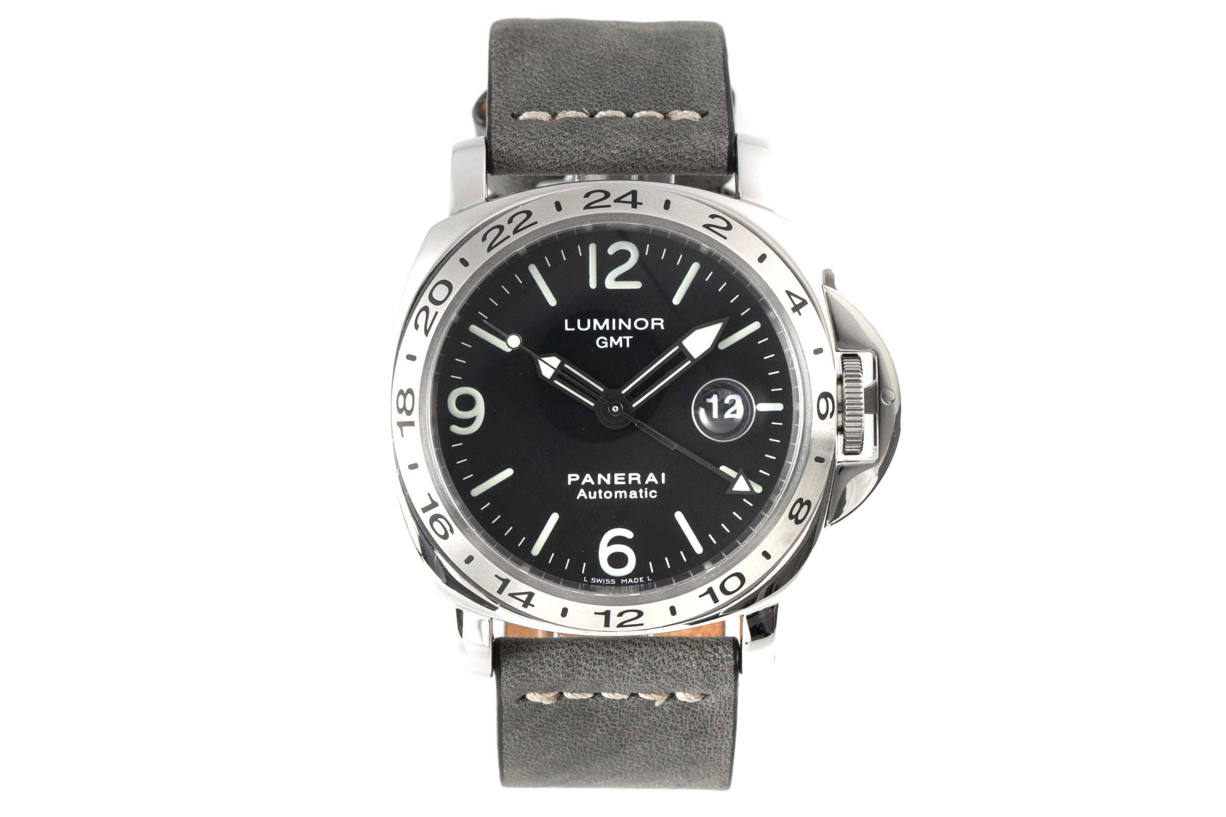 Panerai Luminor GMT acciaio automatismo orologio da uomo OP6505  [2100158]