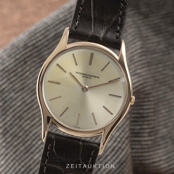 Vacheron & Constantin Ultra Thin 18K Gold Handaufzug Herrenuhr Ref. 4962 Vintage [2100175]
