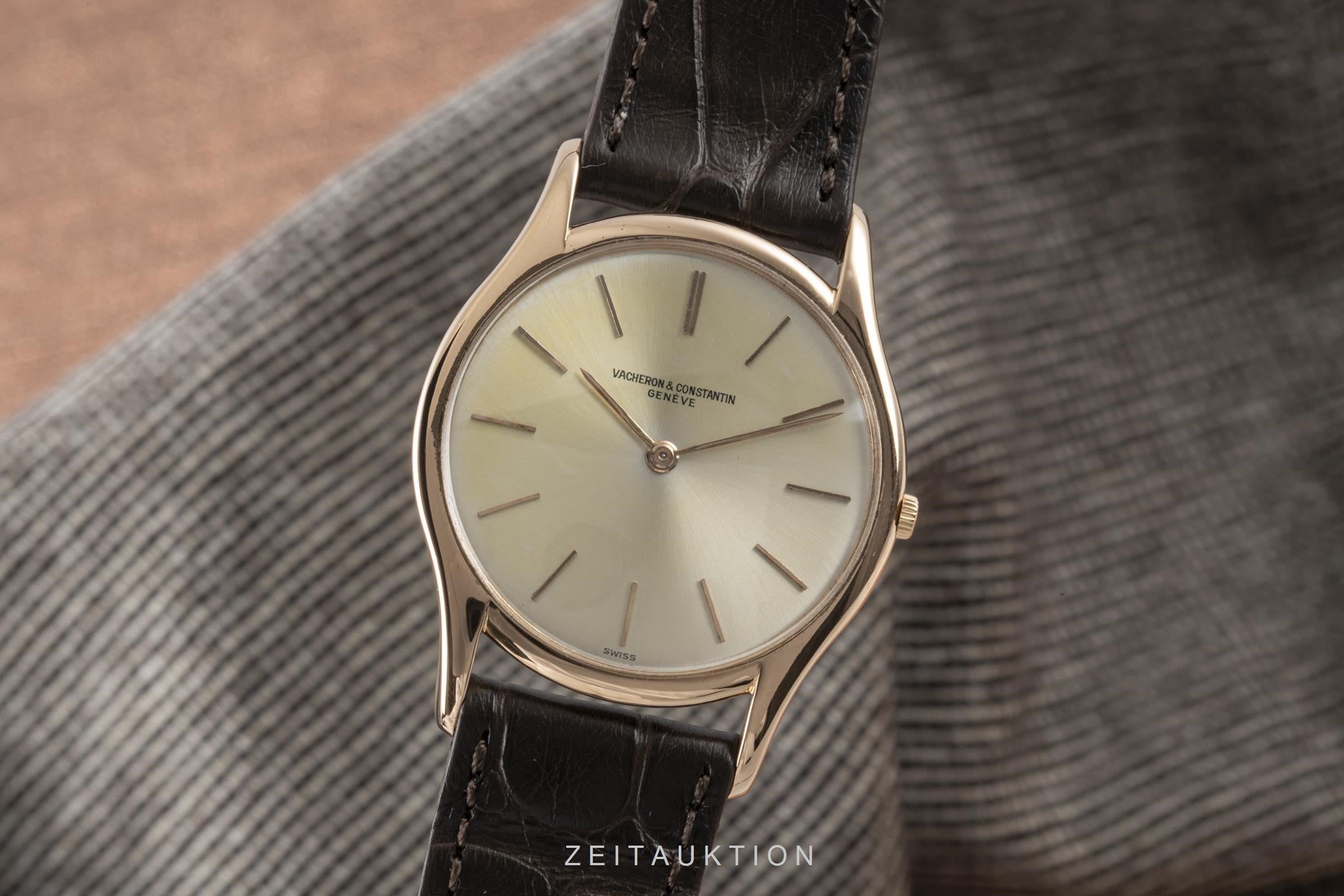 Vacheron & Constantin oro rosado de 18 quilates cuerda manual reloj para caballeros 4962 Vintage  [2100175]