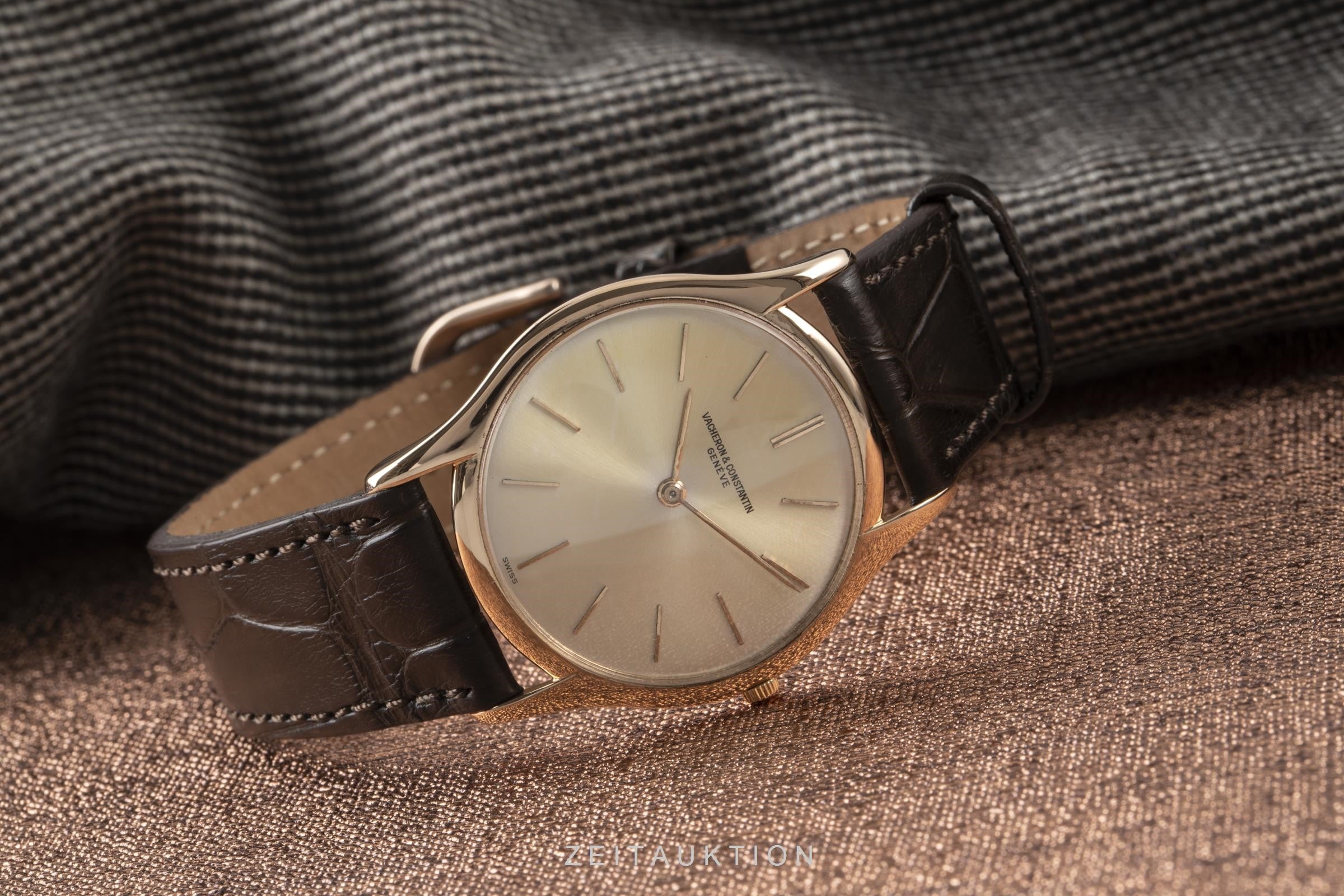 Vacheron & Constantin Ultra Thin 18K Gold Handaufzug Herrenuhr Ref. 4962 Vintage [2100175]