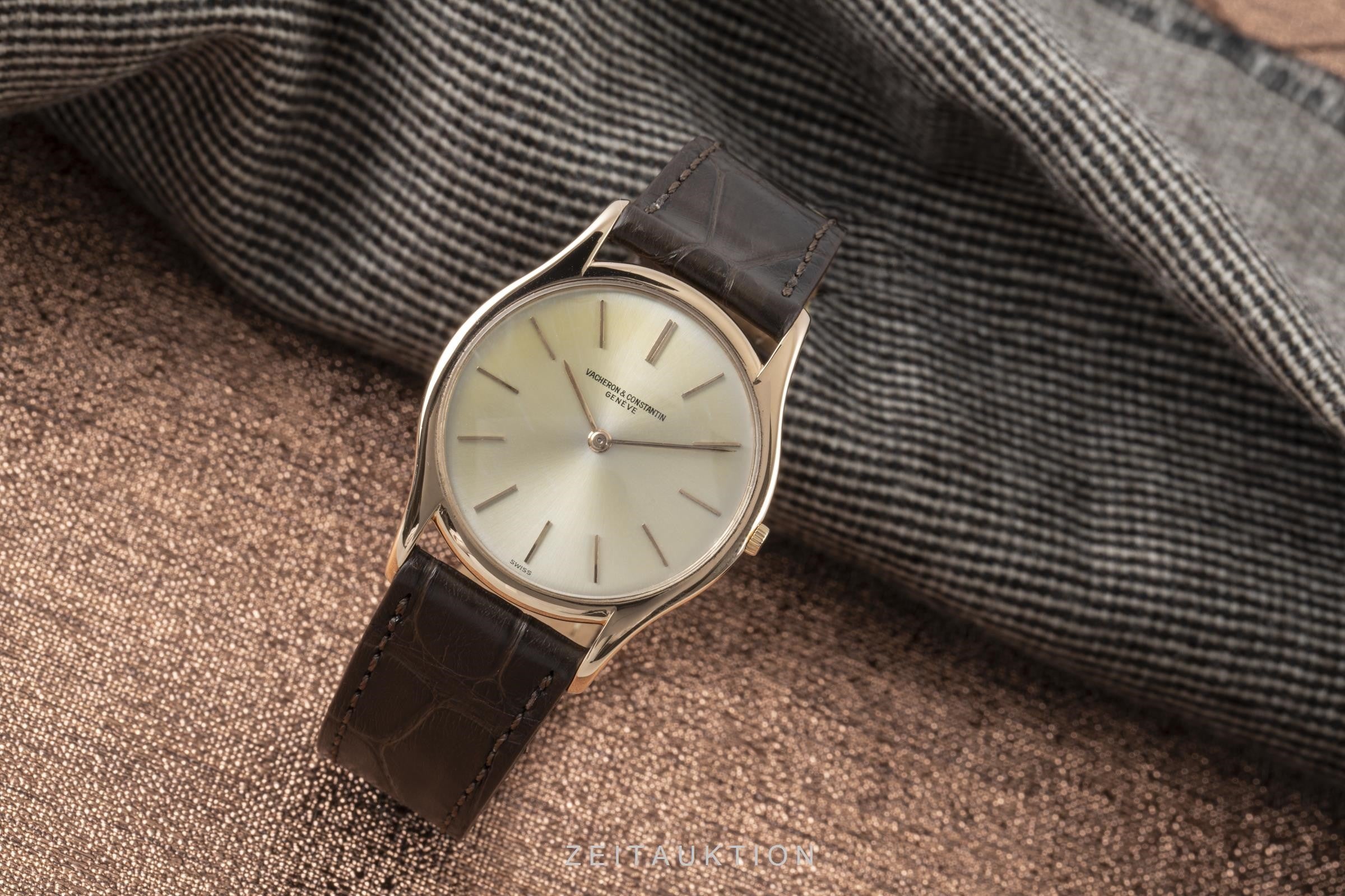 Vacheron & Constantin Ultra Thin 18K Gold Handaufzug Herrenuhr Ref. 4962 Vintage [2100175]