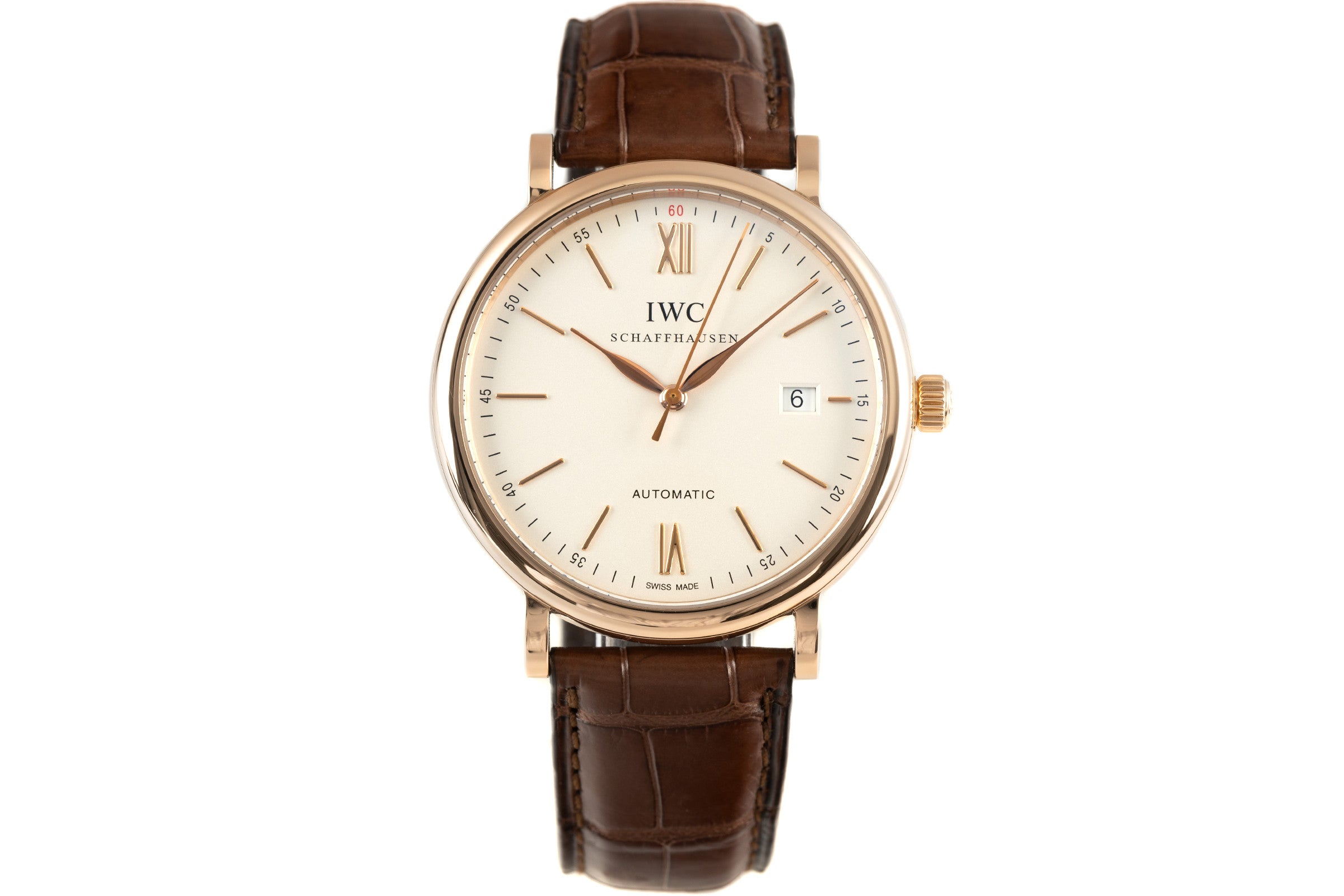 IWC Portofino oro de 18 quilates automático reloj para caballeros IW356504, 3565 LP: 12300EUR  [2101406]