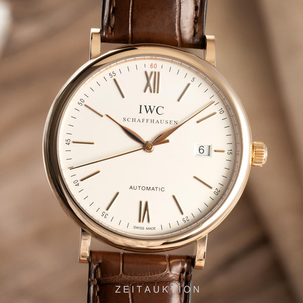 IWC Portofino oro de 18 quilates automático reloj para caballeros IW356504, 3565 LP: 12300EUR  [2101406]