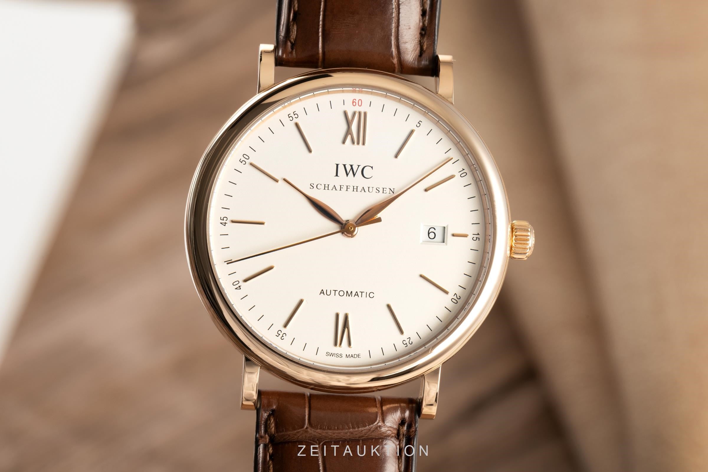 IWC Portofino oro 18 ct automatismo orologio da uomo IW356504, 3565 LP: 12300EUR  [2101406]