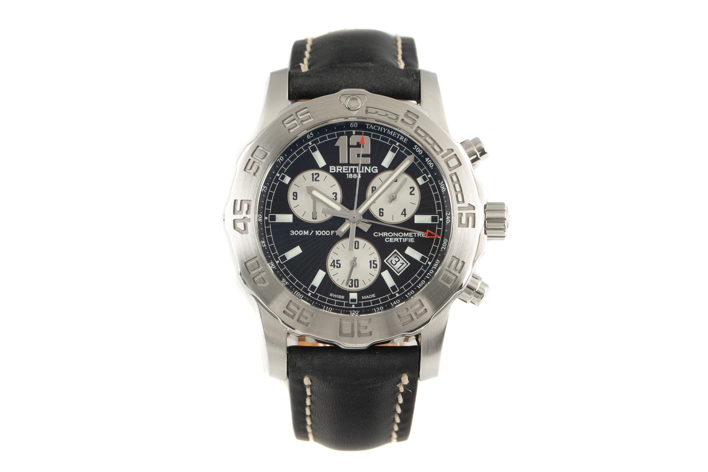Breitling Colt Chronograph II chronograph steel quartz men's watch A73387  [2101409]
