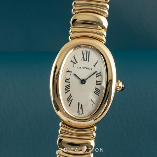 Cartier Baignoire 18 ct gold quartz women's watch 1954 LP: 20700EUR  [2101433]
