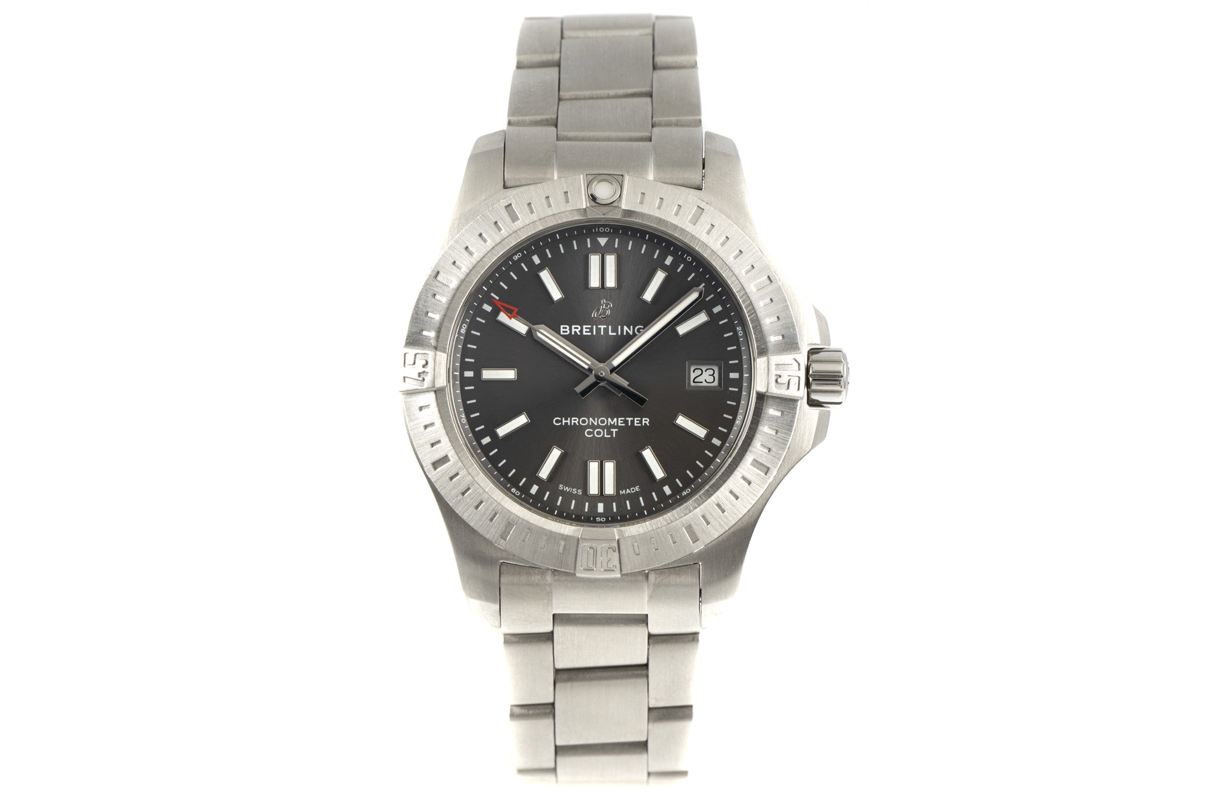 Breitling Colt acero automático reloj para caballeros A17313 LP: 3250EUR  [2101457]