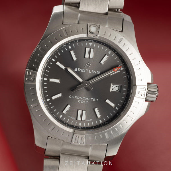 Breitling Colt acero automático reloj para caballeros A17313 LP: 3250EUR  [2101457]