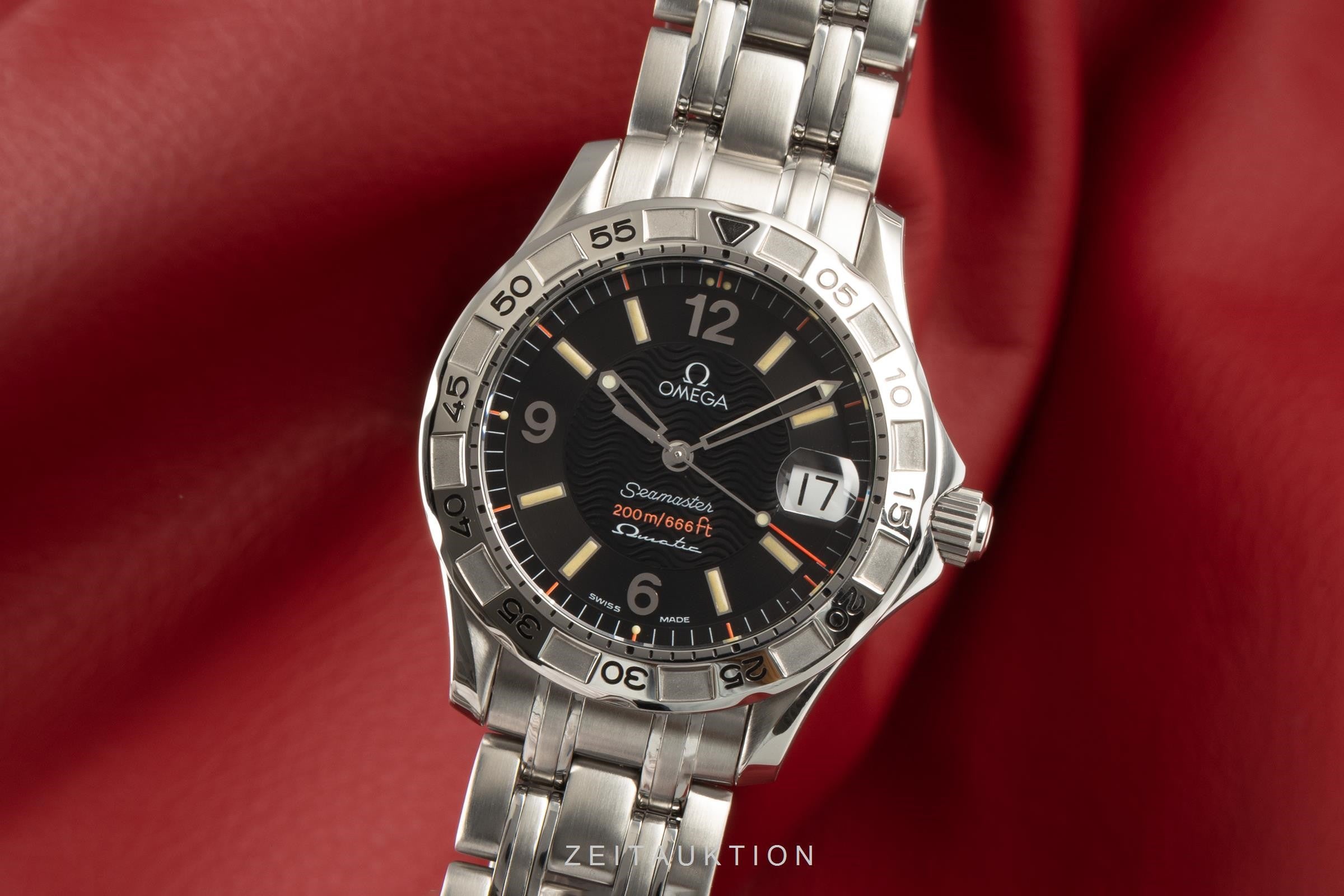 Omega Seamaster steel quartz men's watch 2514.50.00  [2101593]