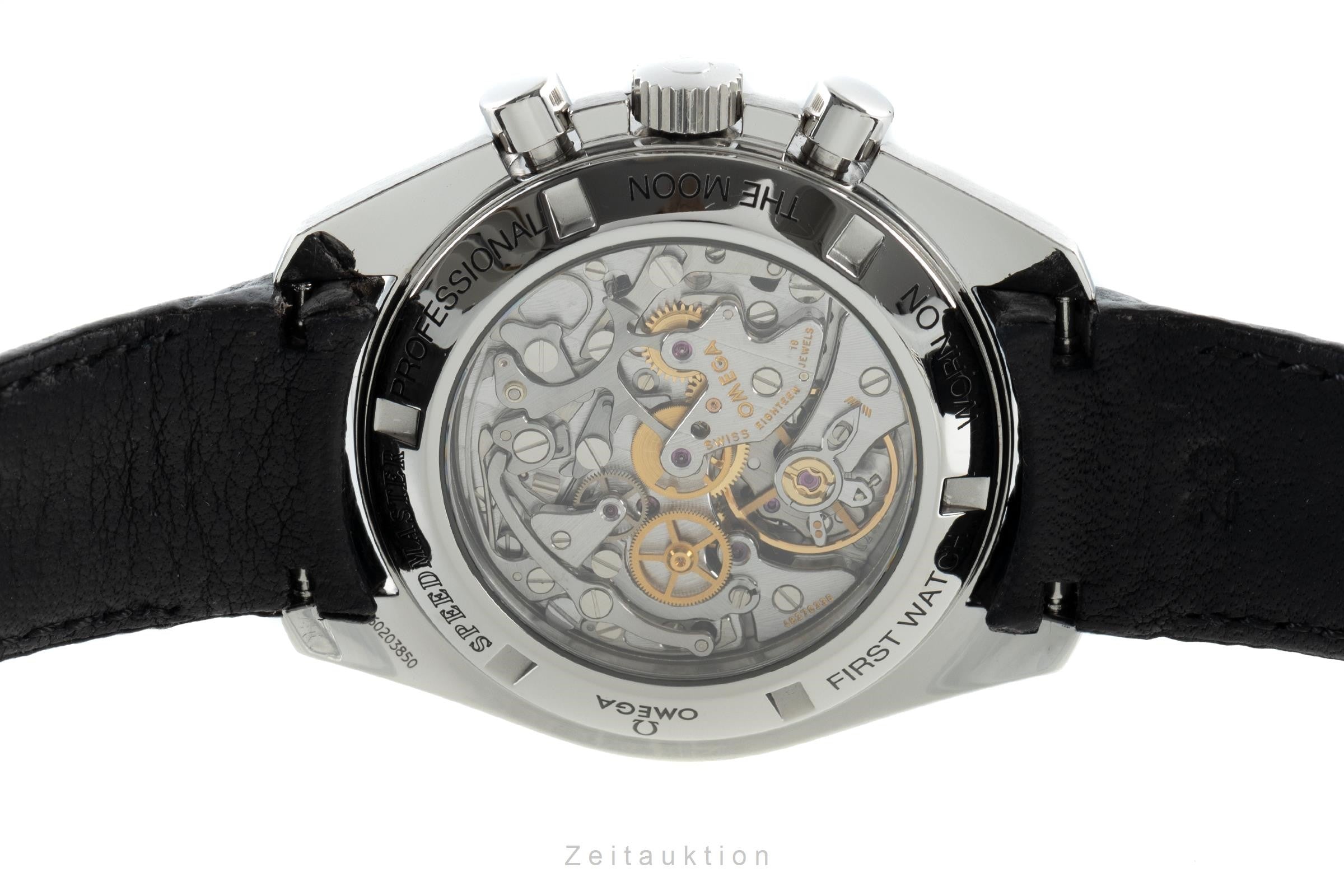 Omega Speedmaster chronograph steel manual winding men's watch 3872.50.01 LP: 5600EUR  [2101607]