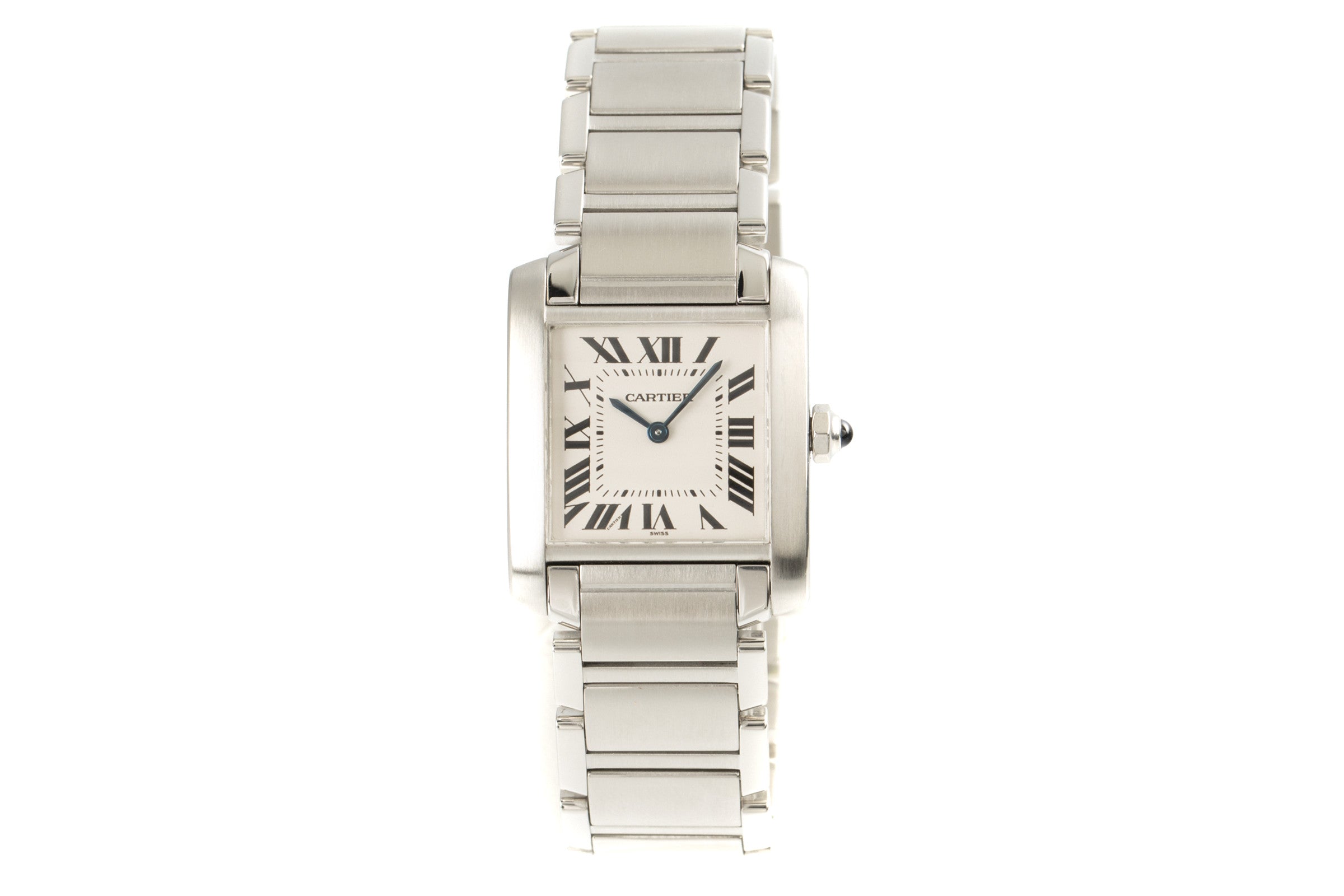 Cartier Tank Francaise acero cuarzo reloj para damas  2301  [2101727]