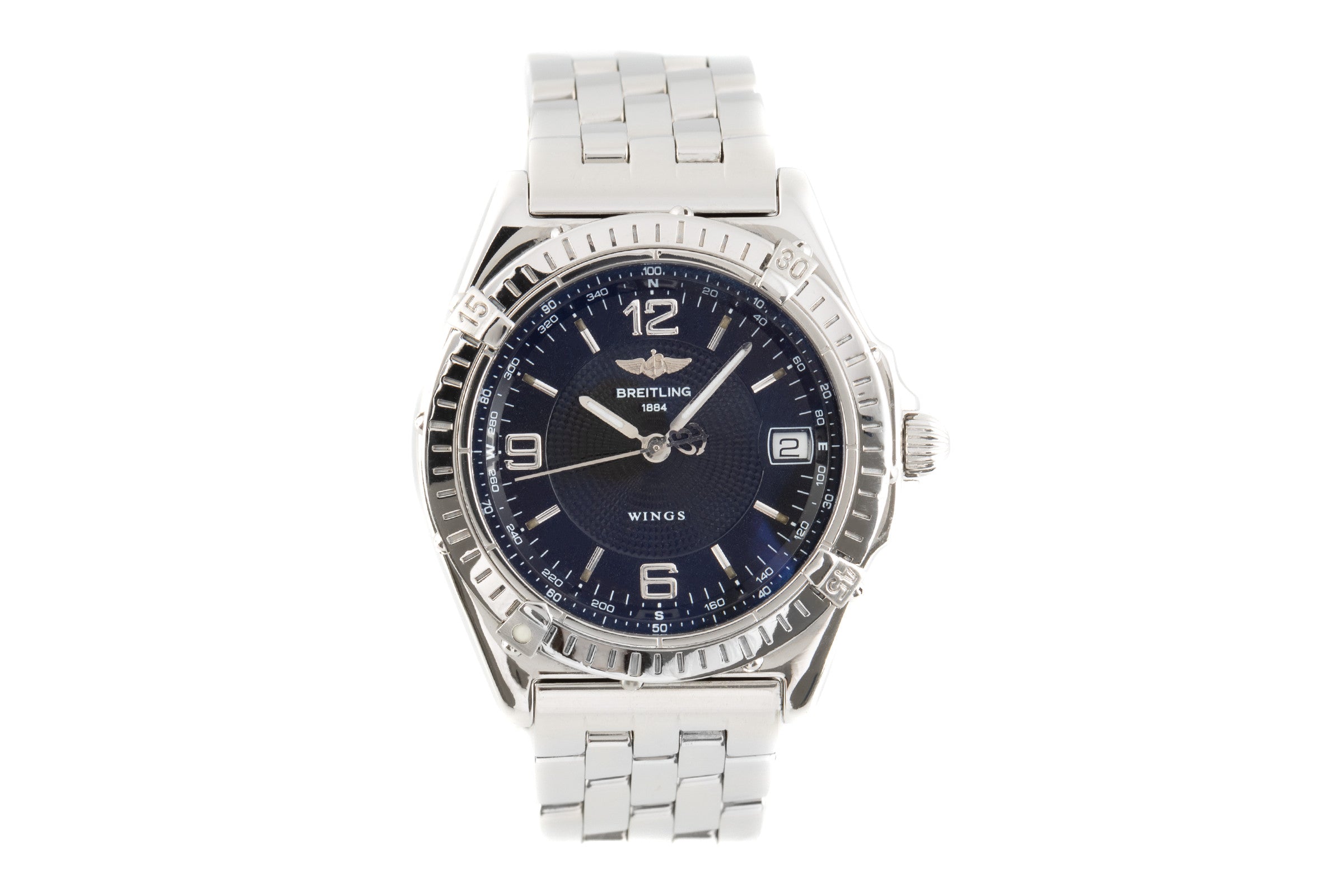 Breitling Windrider Wings Automatik Datum Edelstahl Herrenuhr Ref. A10050 [2101903]