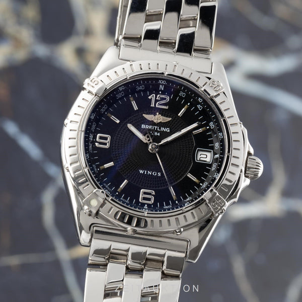 Breitling Windrider Wings Automatik Datum Edelstahl Herrenuhr Ref. A10050 [2101903]