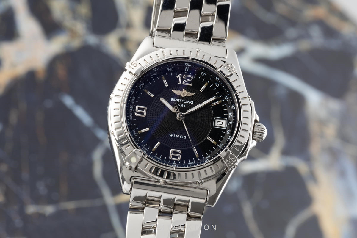 Breitling Wings steel automatic men's watch A10050  [2101903]