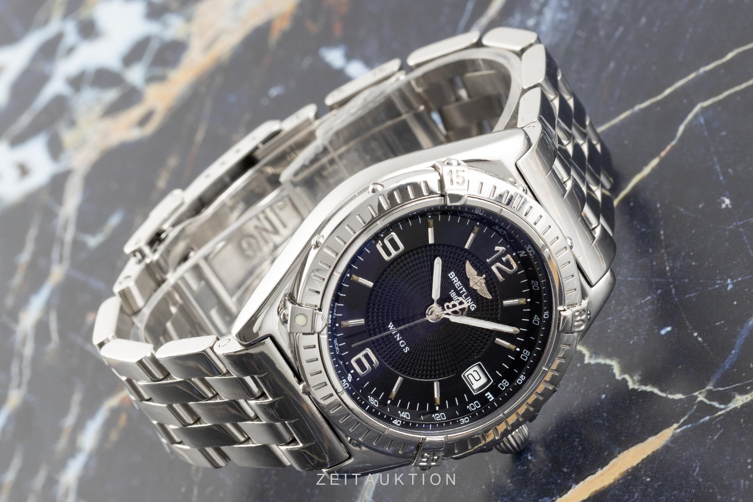 Breitling Windrider Wings Automatik Datum Edelstahl Herrenuhr Ref. A10050 [2101903]