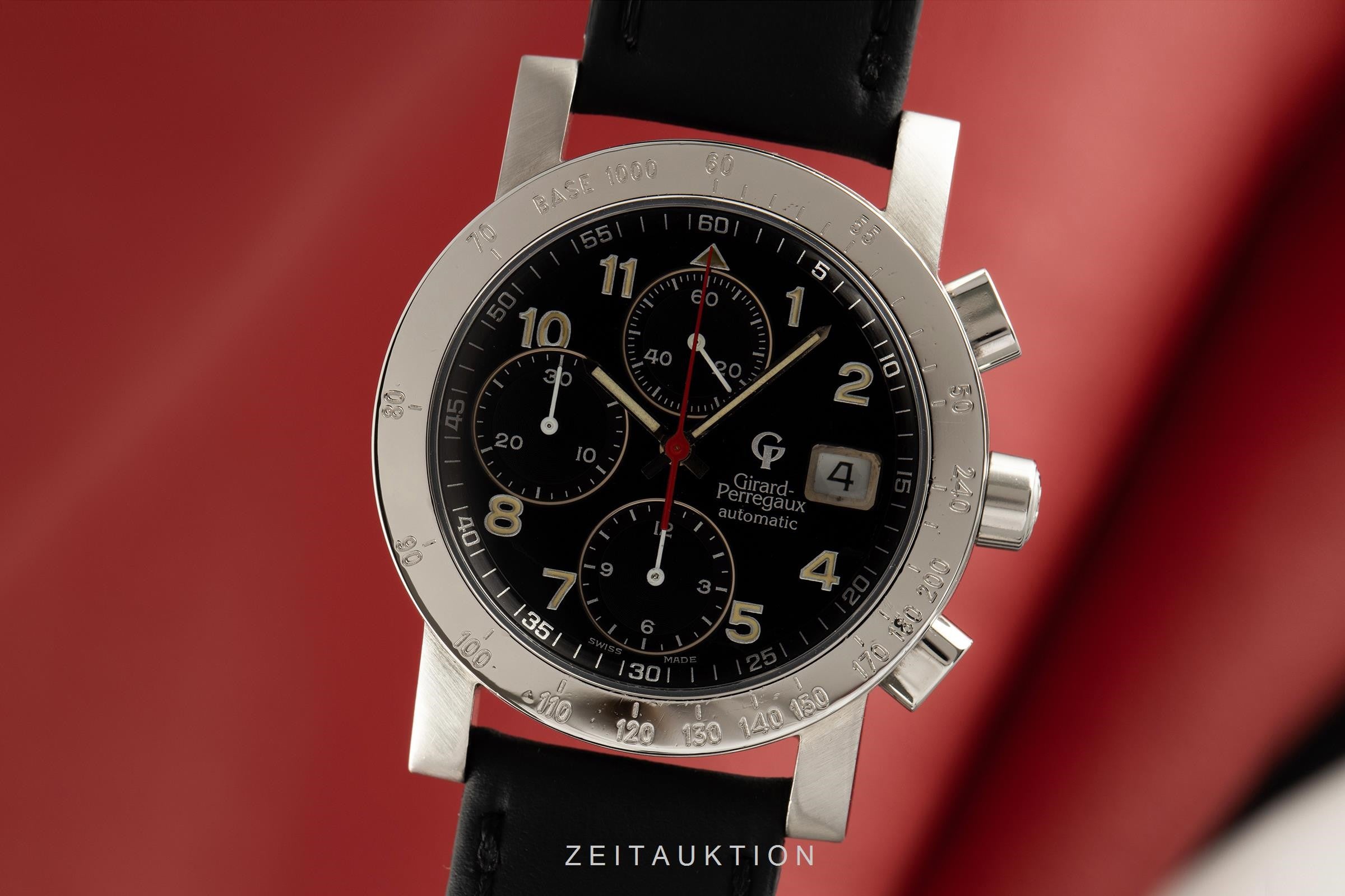 Girard Perregaux 7000 cronógrafo acero automático reloj para caballeros 7000  [2101955]