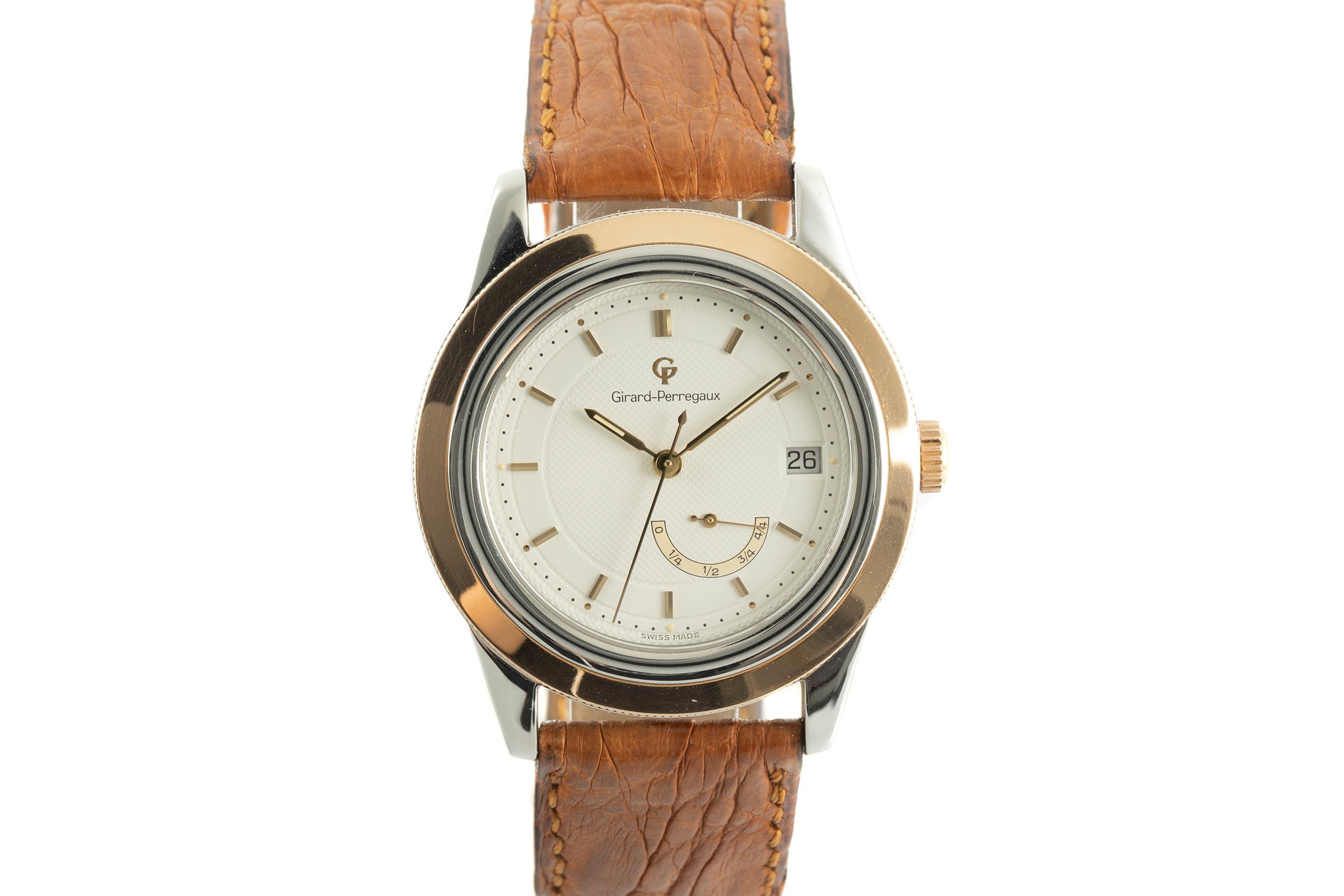 Girard Perregaux GP 90 steel / gold automatic Kal. 2240-068 Ref