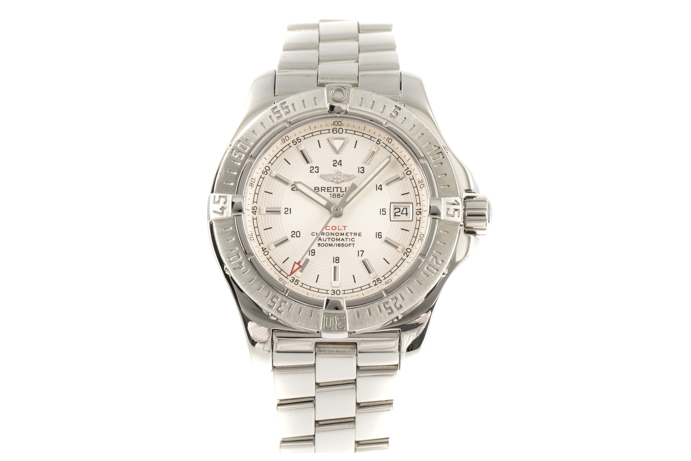 Breitling Colt Cockpit Automatik Edelstahl Herrenuhr Saphirglas Ref. A17380  [2101999]