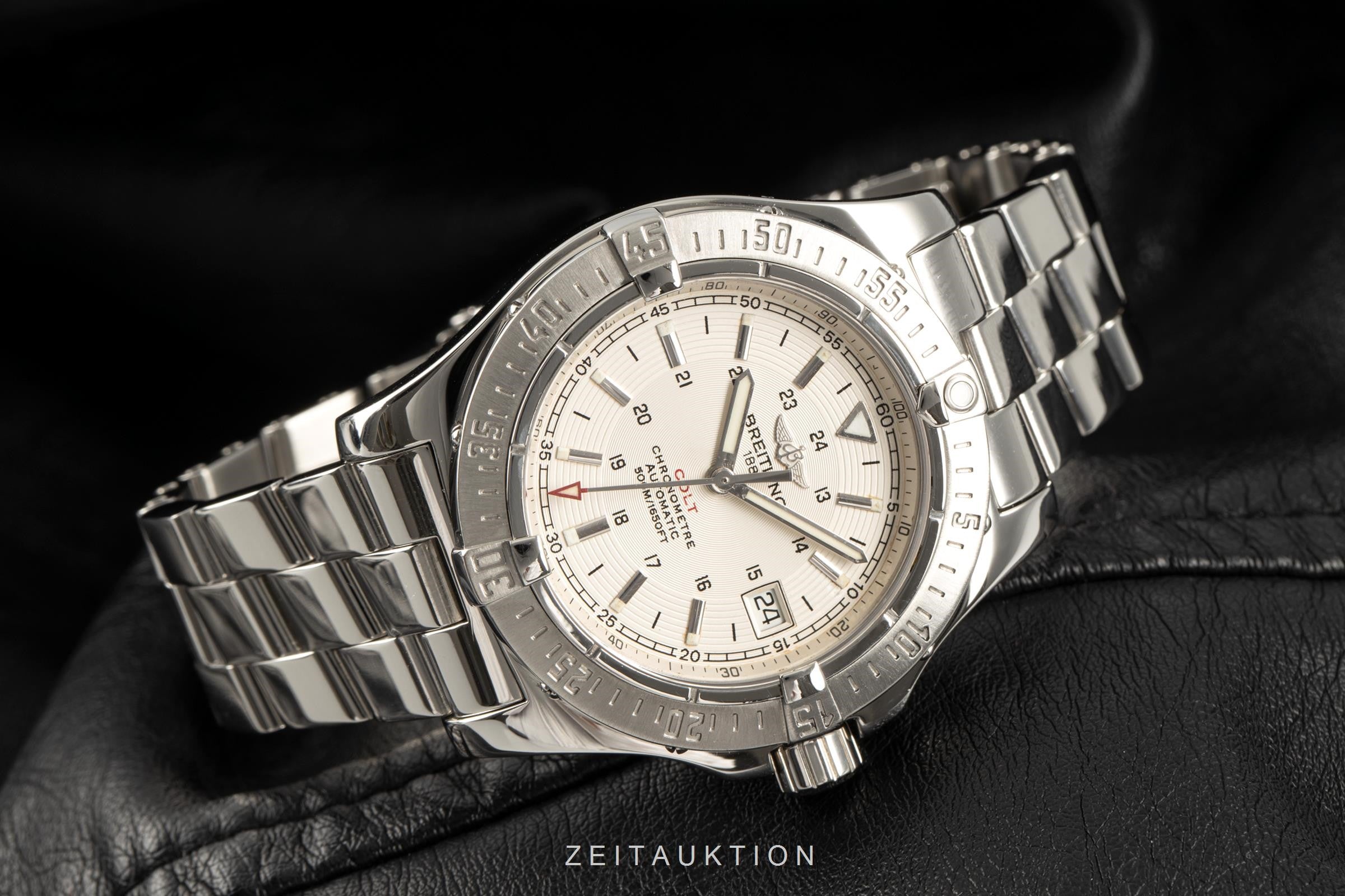 Breitling Colt Cockpit Automatik Edelstahl Herrenuhr Saphirglas Ref. A17380  [2101999]