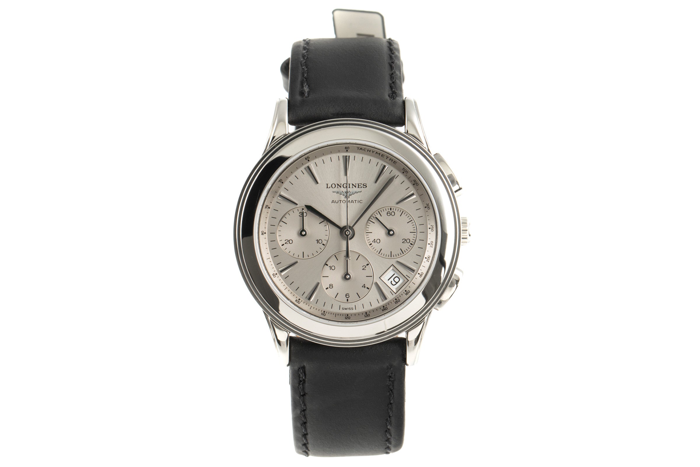 Longines Flagship chronograph steel automatic men's watch L4.718.4.72.6  [2102035]