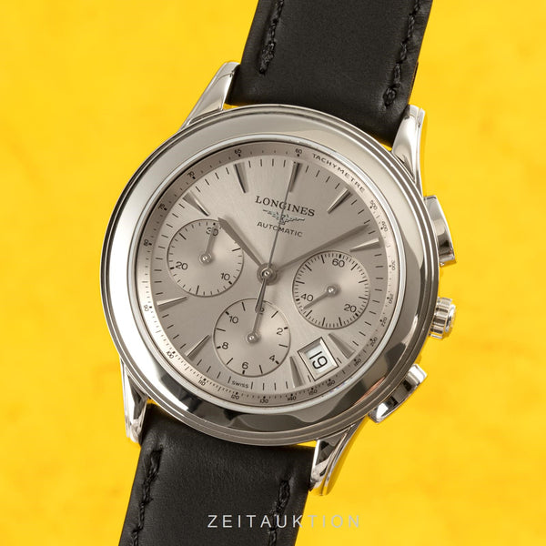 Longines Flagship chronograph steel automatic men's watch L4.718.4.72.6  [2102035]