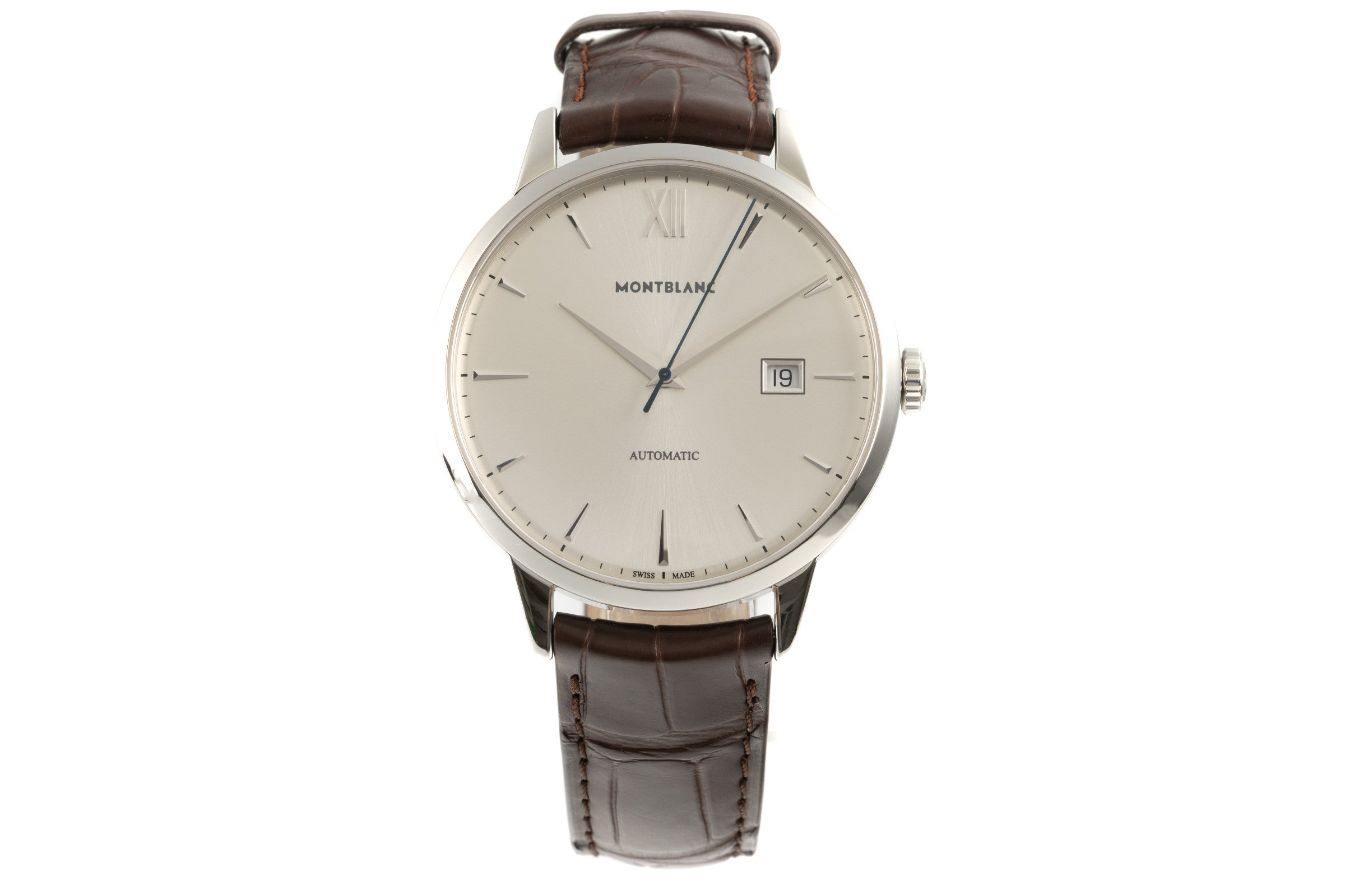 Montblanc Heritage acier automatique montre pour hommes 7325, 111580 LP: 2350EUR  [2102057]