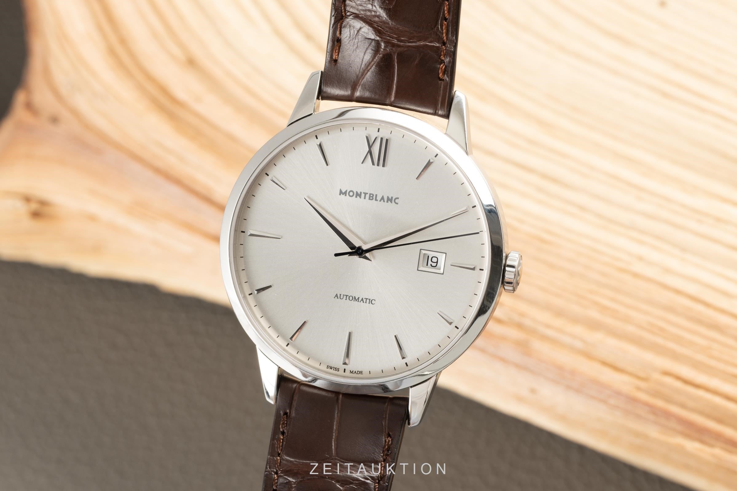 Montblanc Heritage acero automático reloj para caballeros 7325, 111580 LP: 2350EUR  [2102057]