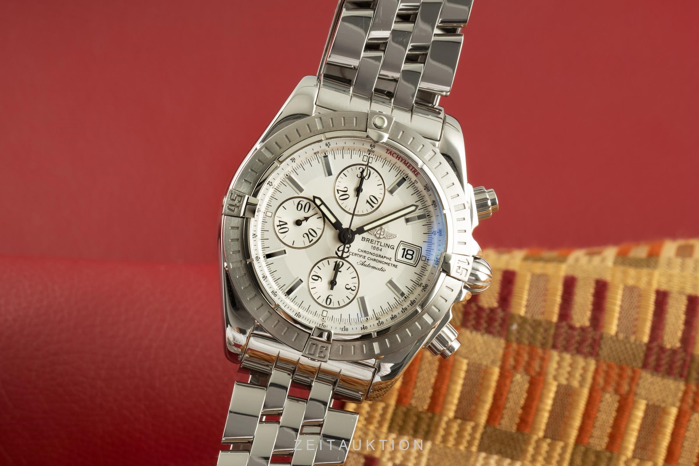 Breitling Chronomat cronógrafo acero automático reloj para caballeros A13356  [2102148]