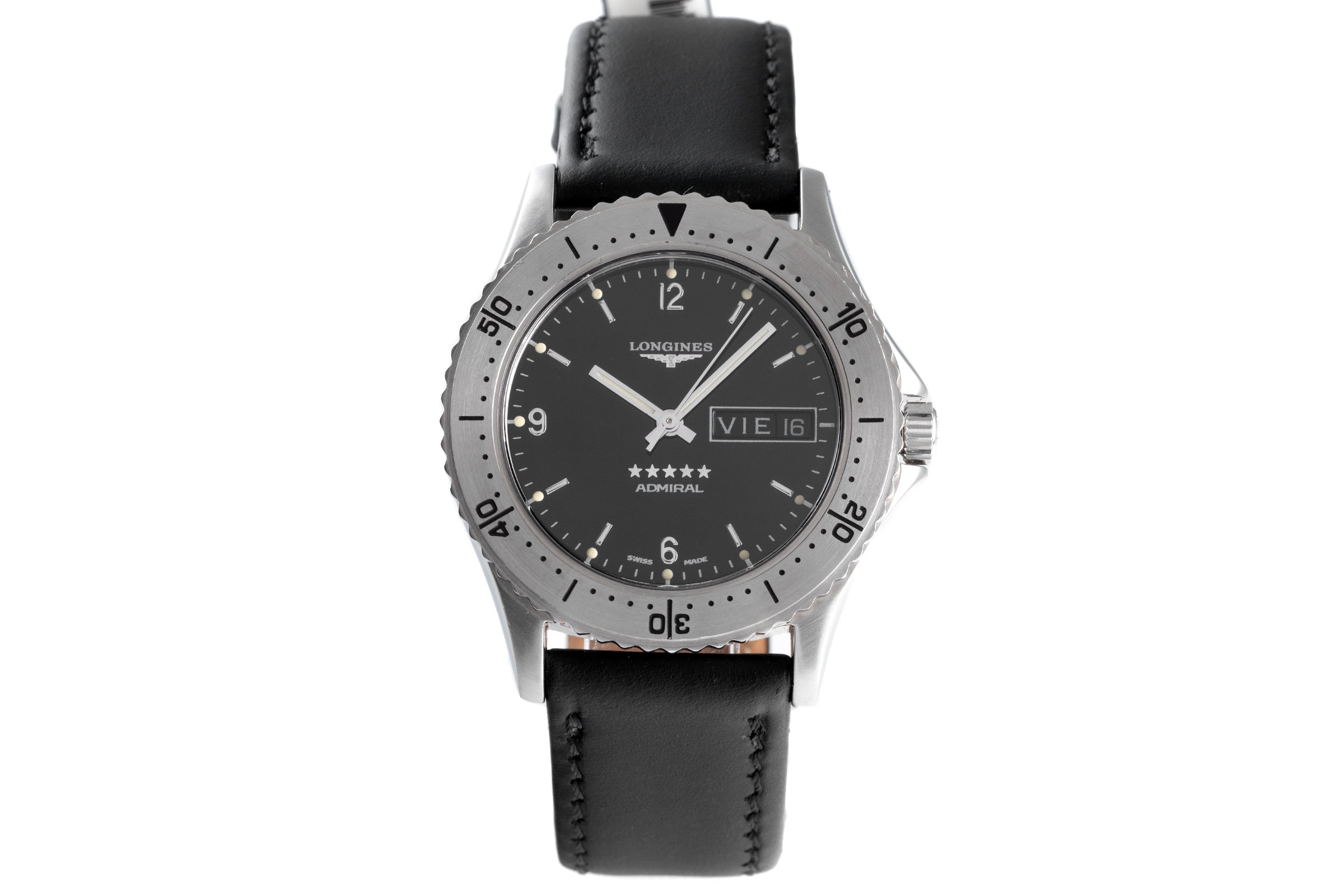 Longines Admiral 5 Star Diver Day-Date Automatik Edelstahl Herrenuhr Ref. 7404  [2102204]