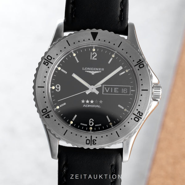 Longines Admiral 5 Star Diver Day-Date Automatik Edelstahl Herrenuhr Ref. 7404  [2102204]