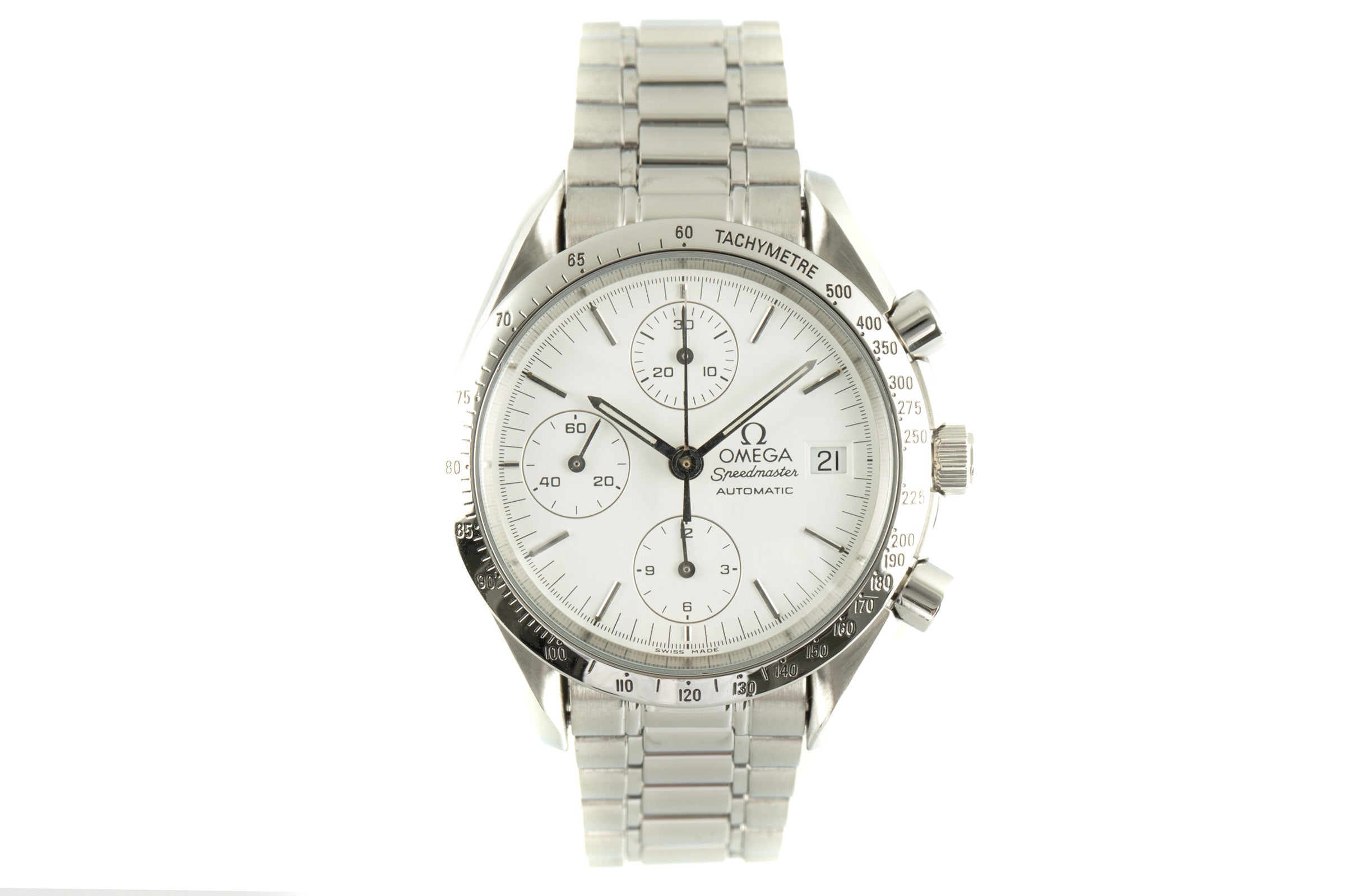 Omega Speedmaster Date Chronograph Automatik Edelstahl Herrenuhr Ref 3511.20.00 [2102221]