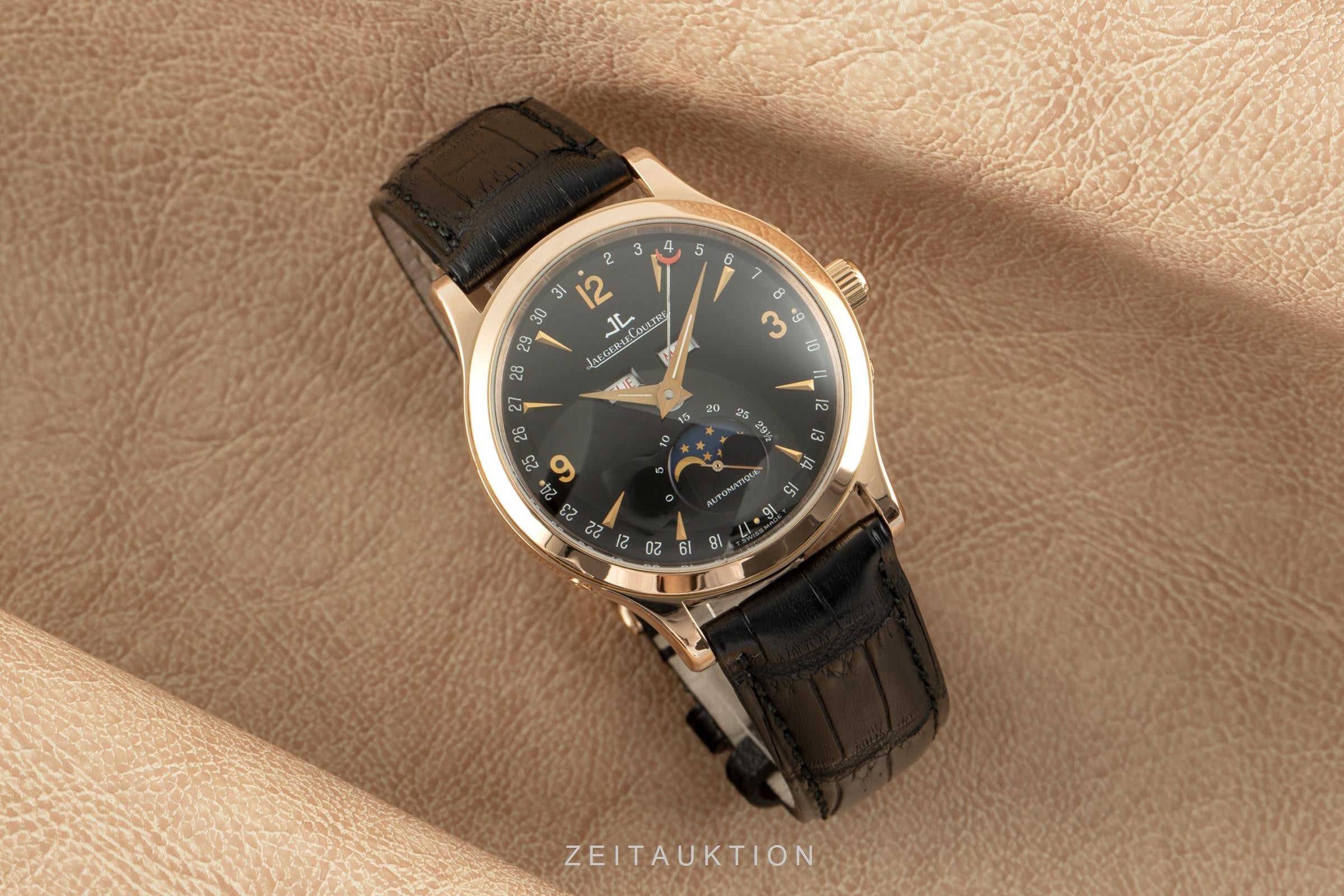 Jaeger LeCoultre Master Control oro 18 ct automatismo orologio da uomo 140.2.98.S  [2102277]