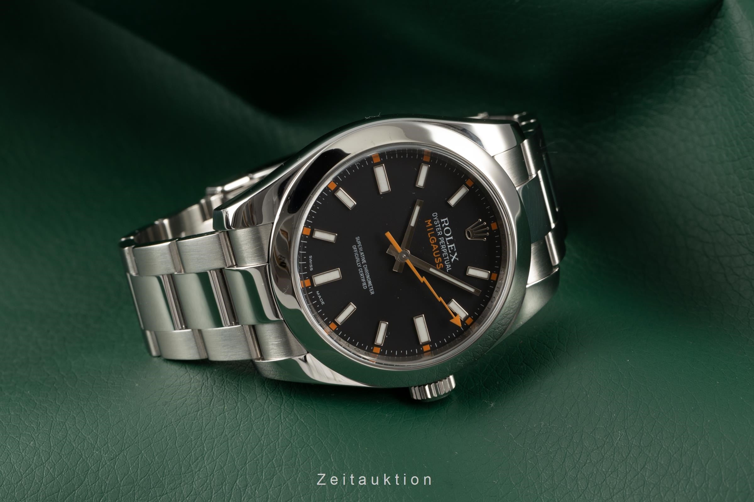 Rolex Milgauss acciaio automatismo orologio da uomo 116400  [2102362]