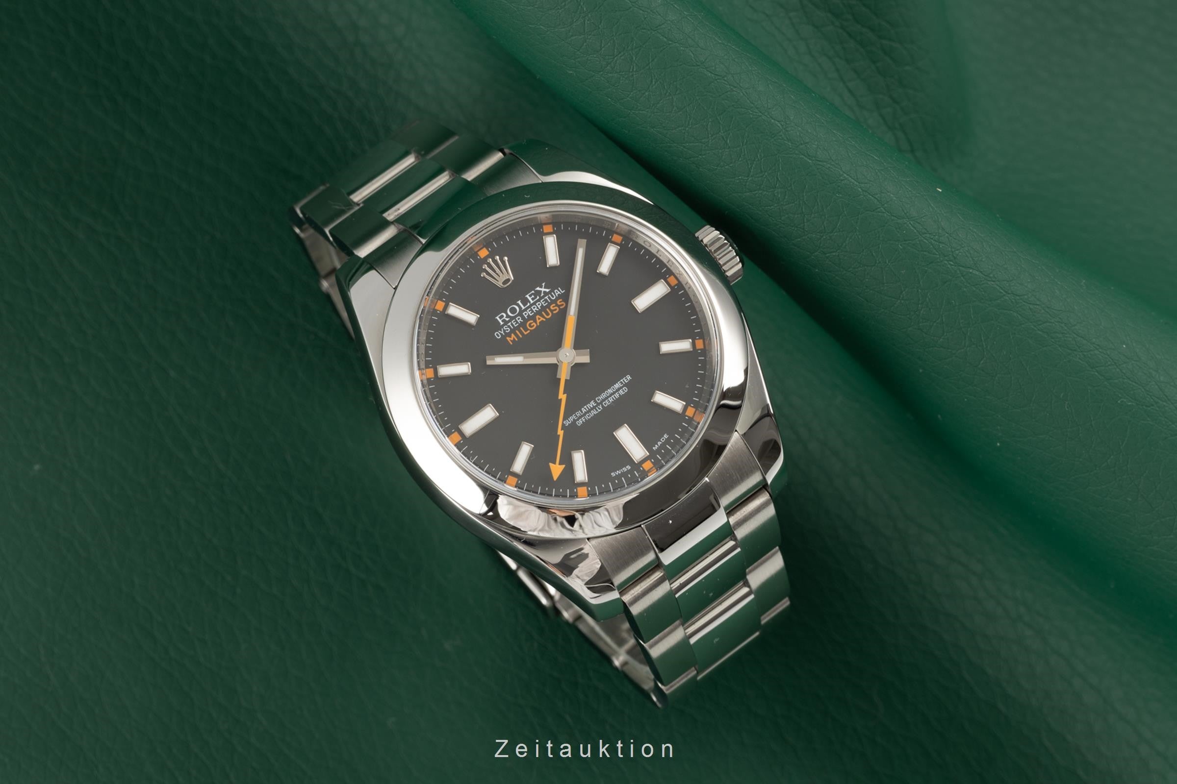 Rolex Milgauss acciaio automatismo orologio da uomo 116400  [2102362]