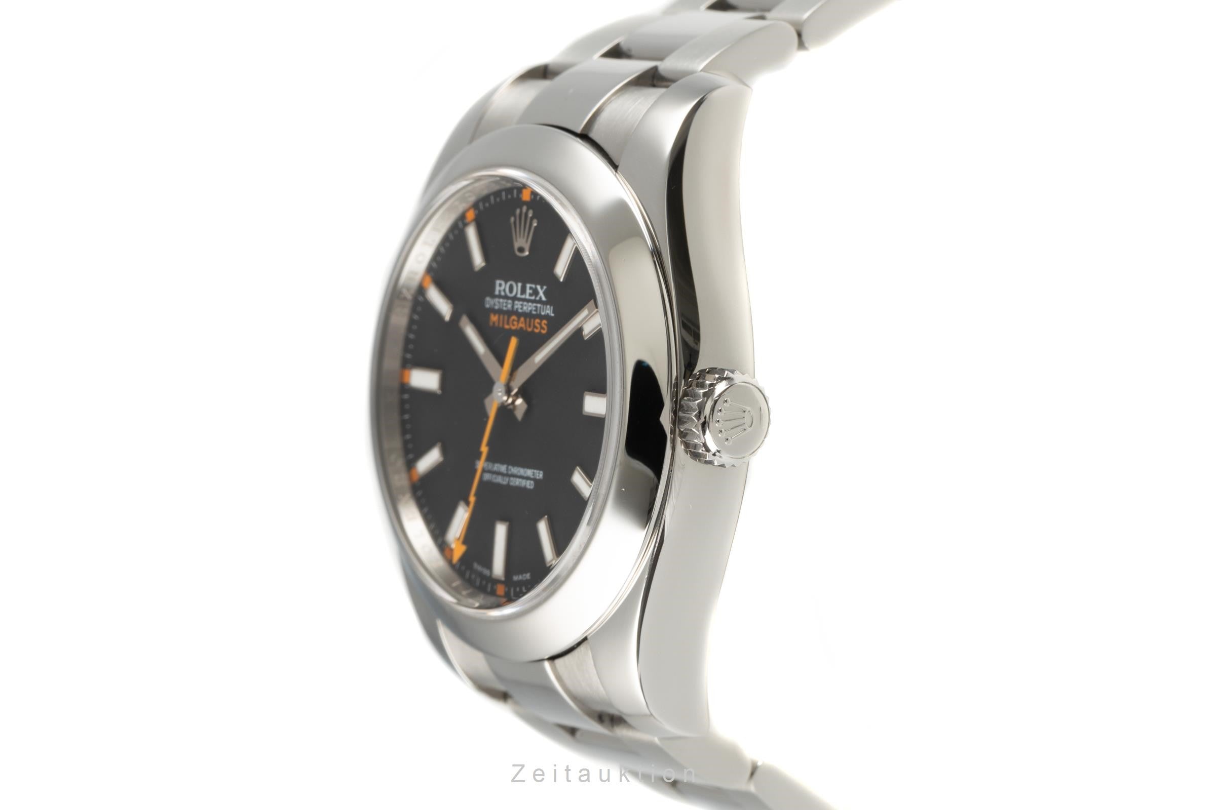 Rolex Milgauss acciaio automatismo orologio da uomo 116400  [2102362]