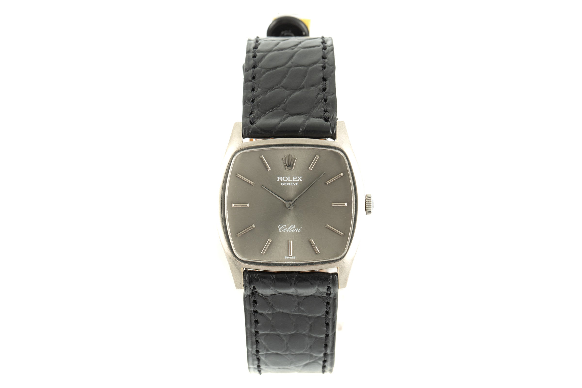 Rolex Cellini 18 ct white gold manual winding men's watch 3805 Vintage  [2102455]