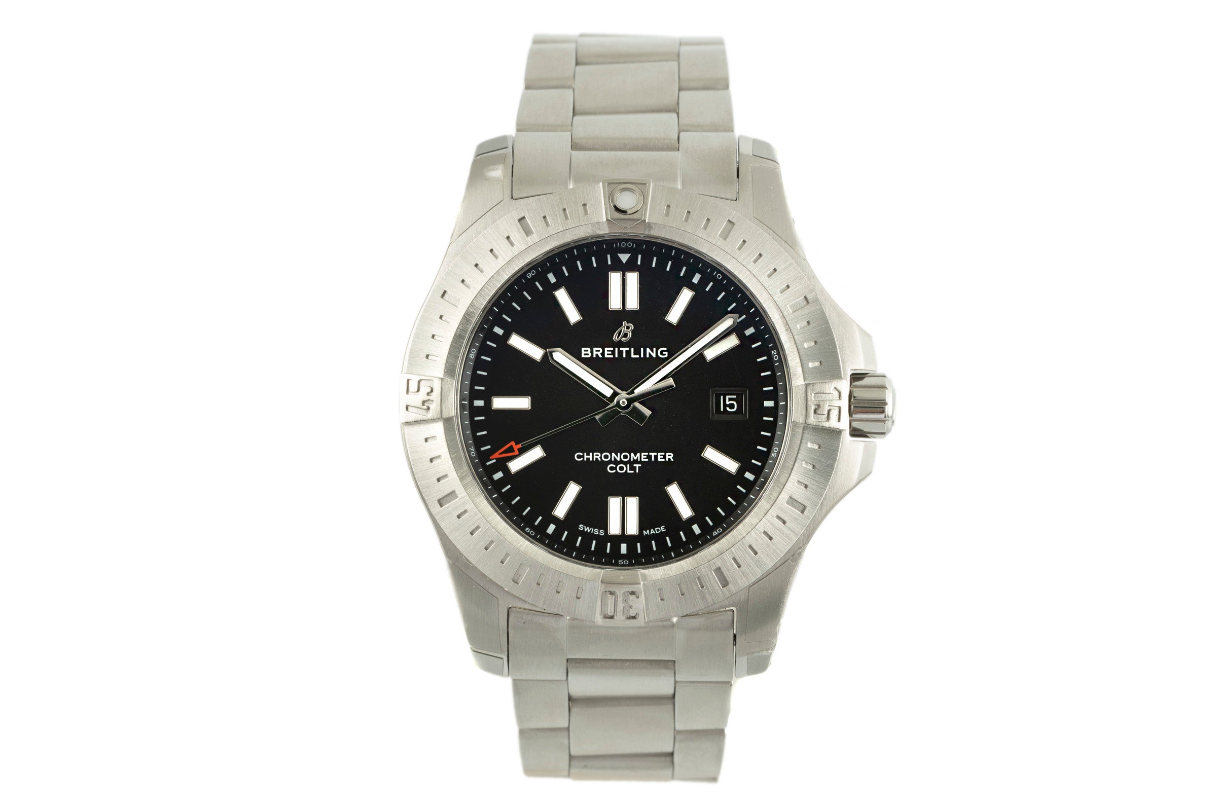 Breitling Colt steel automatic men's watch A17388 LP: 3250EUR  [2102535]