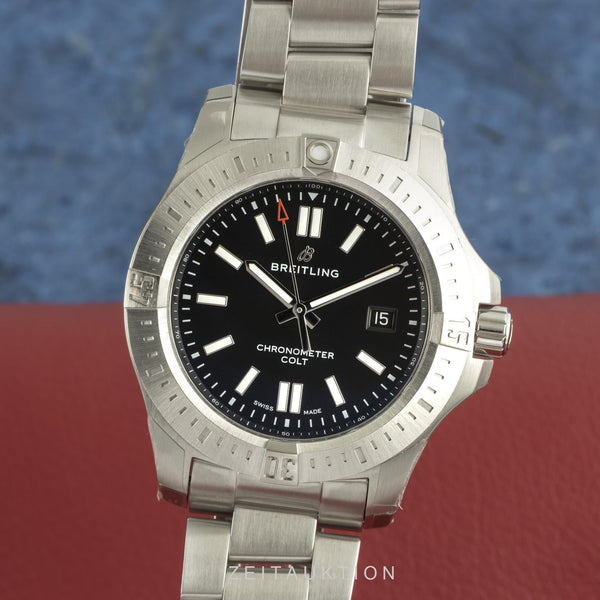 Breitling Colt steel automatic men's watch A17388 LP: 3250EUR  [2102535]